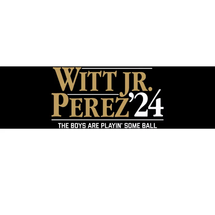 Witt Jrperez ’24 Bumper Sticker