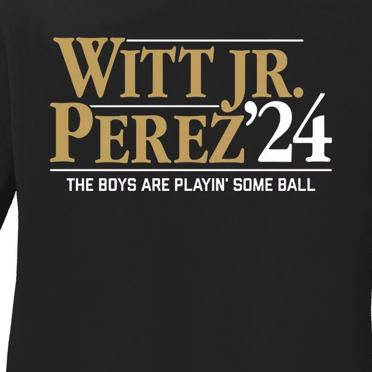 Witt Jrperez ’24 Ladies Long Sleeve Shirt