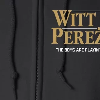 Witt Jrperez ’24 Full Zip Hoodie