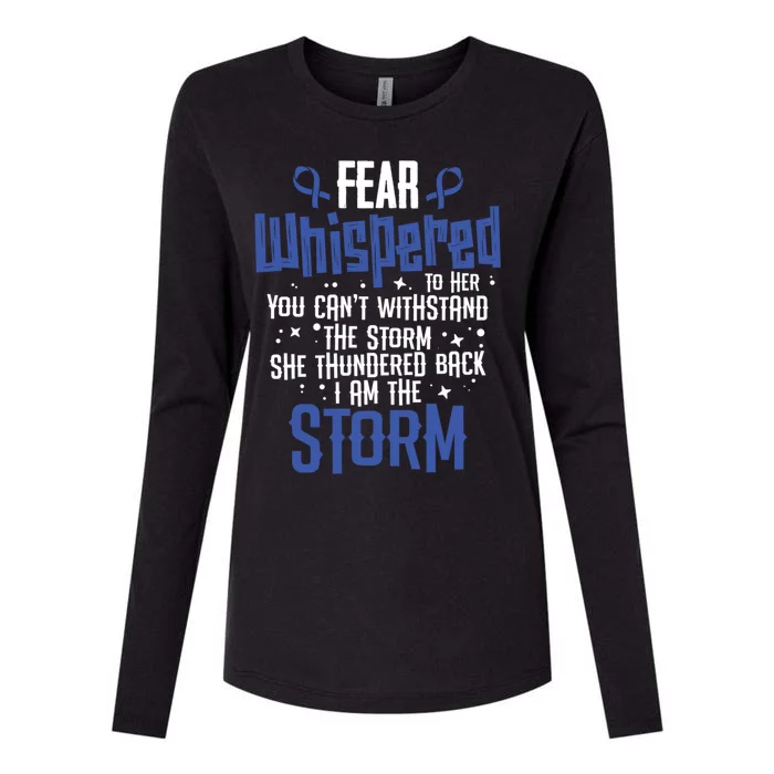 Whispered Juvenile Arthritis Awareness Supporter Ribbon Gift Womens Cotton Relaxed Long Sleeve T-Shirt