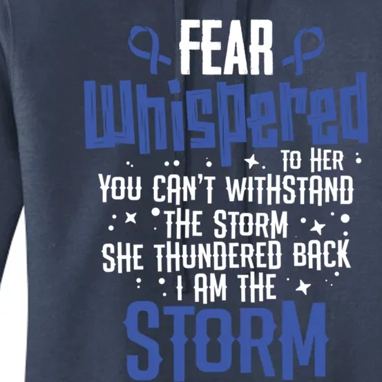 Whispered Juvenile Arthritis Awareness Supporter Ribbon Gift Women's Pullover Hoodie