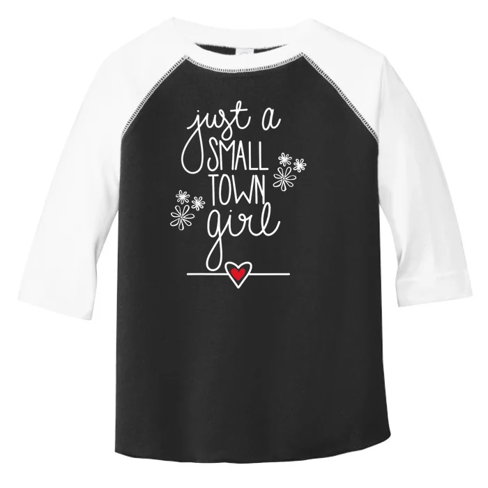 Wo Just A Small Town Girl V-Neck Toddler Fine Jersey T-Shirt