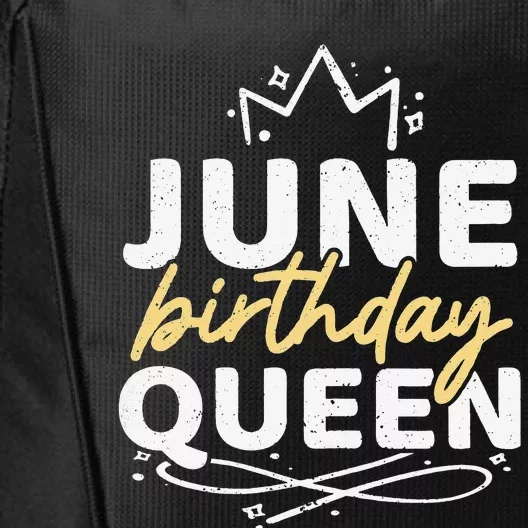 Wo Junge Birthday Queen City Backpack