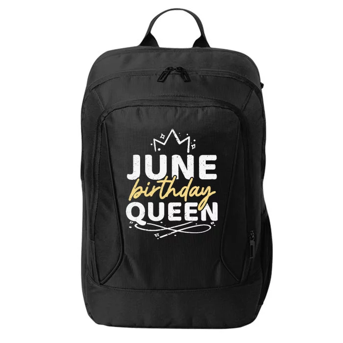 Wo Junge Birthday Queen City Backpack