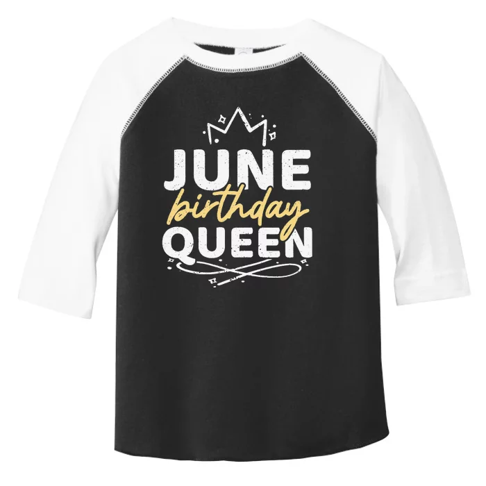 Wo Junge Birthday Queen Toddler Fine Jersey T-Shirt