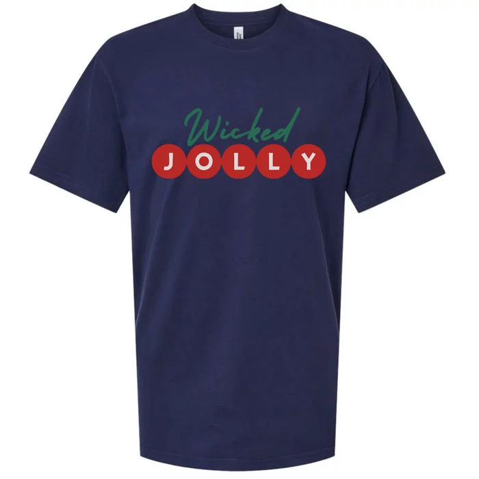 Wicked Jolly Christmas Sueded Cloud Jersey T-Shirt