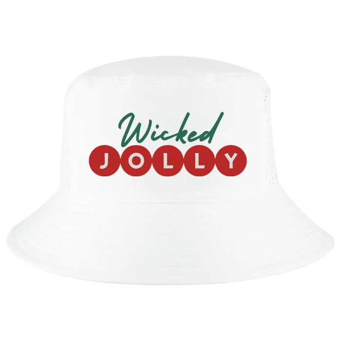 Wicked Jolly Christmas Cool Comfort Performance Bucket Hat