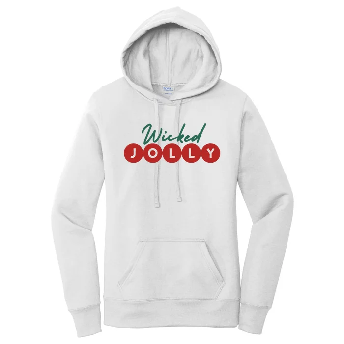 Wicked Jolly Christmas Women's Pullover Hoodie