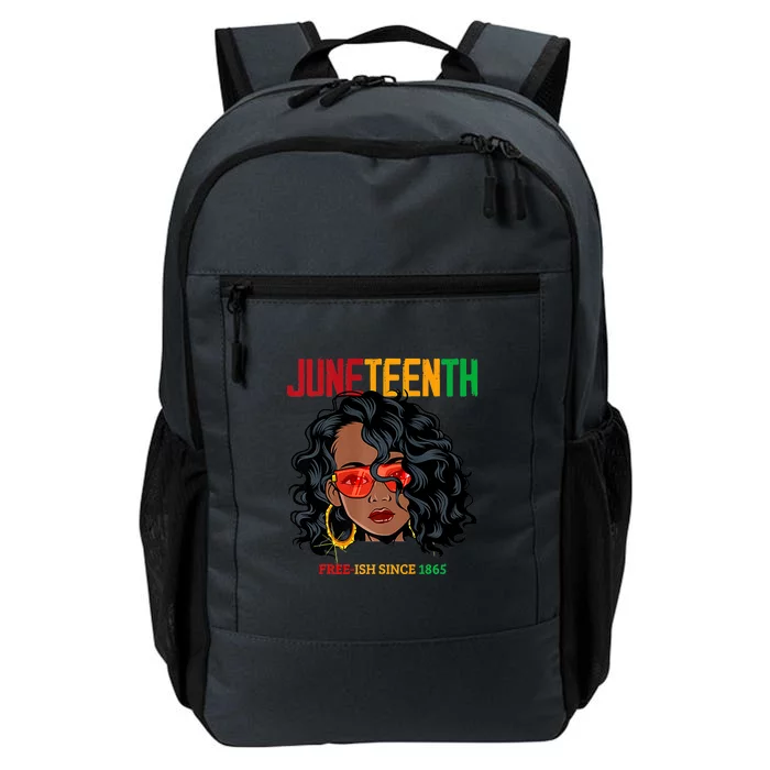 Women Juneteenth Free Ish Since 1865 Afro Queen Black Queen Gift African Pride Daily Commute Backpack