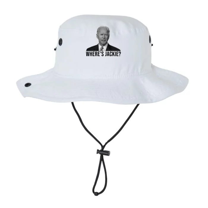 Where's Jackie Funny Joe Biden Meme Legacy Cool Fit Booney Bucket Hat