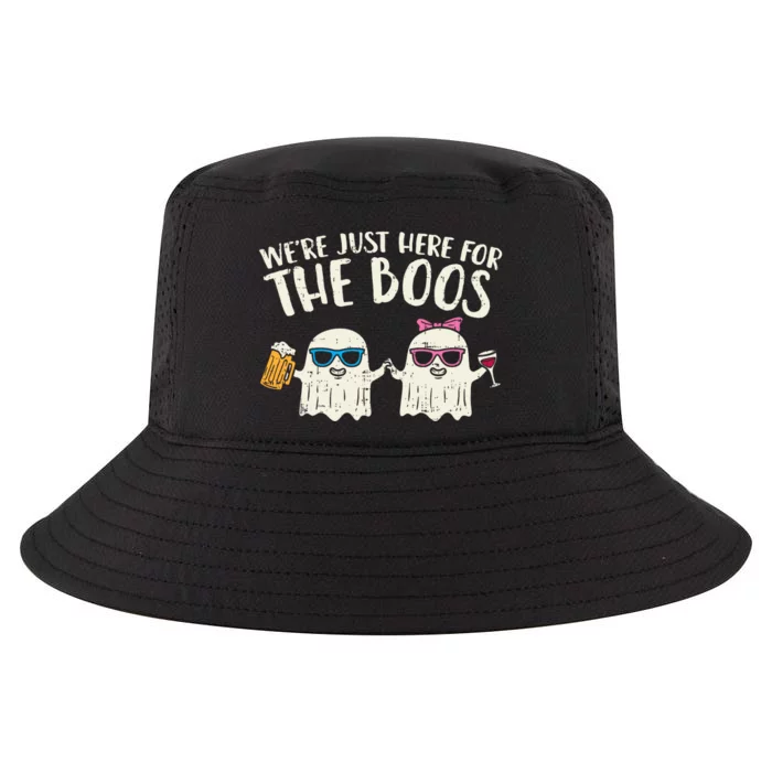 WeRe Just Here For Boos Ghosts Halloween Costume For Couple Cool Comfort Performance Bucket Hat