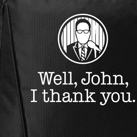 Well John I Thank You City Backpack