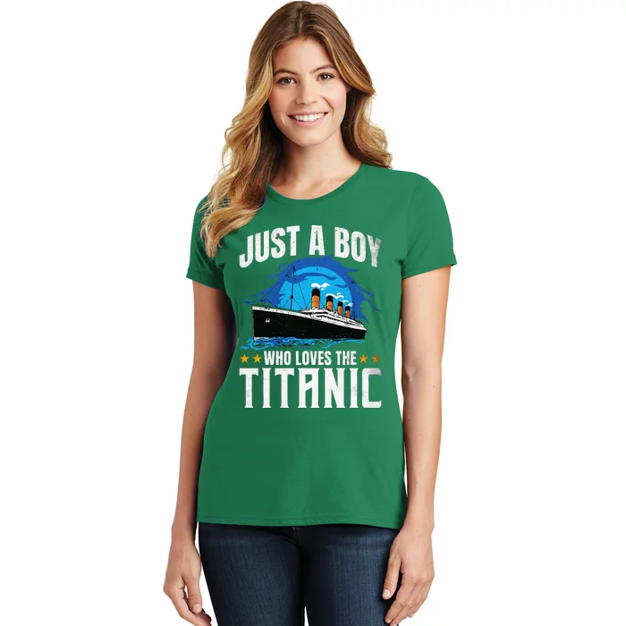 Who Just Love The Rms Titanic Women's T-Shirt