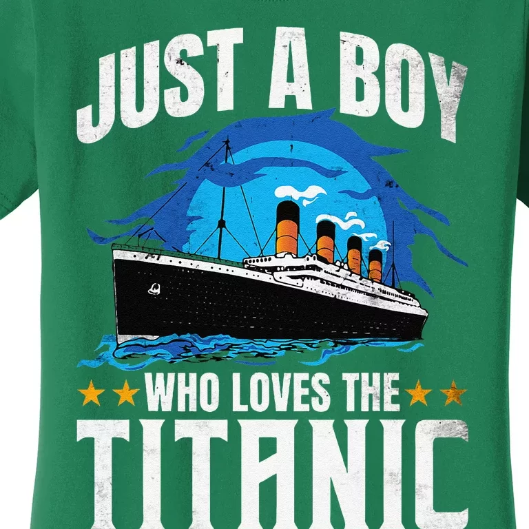 Who Just Love The Rms Titanic Women's T-Shirt