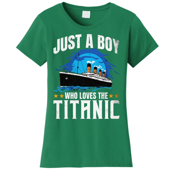 Who Just Love The Rms Titanic Women's T-Shirt