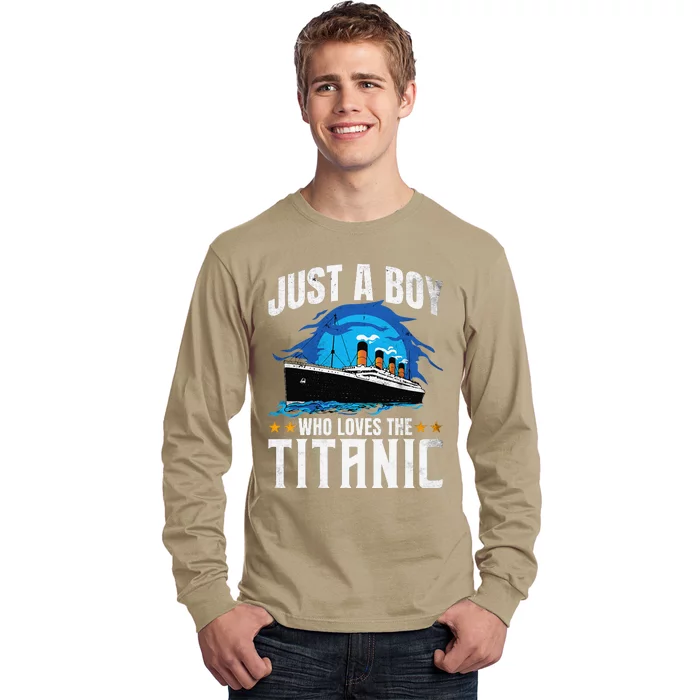 Who Just Love The Rms Titanic Long Sleeve Shirt