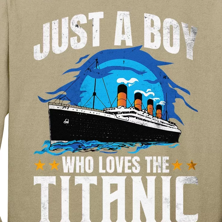 Who Just Love The Rms Titanic Long Sleeve Shirt