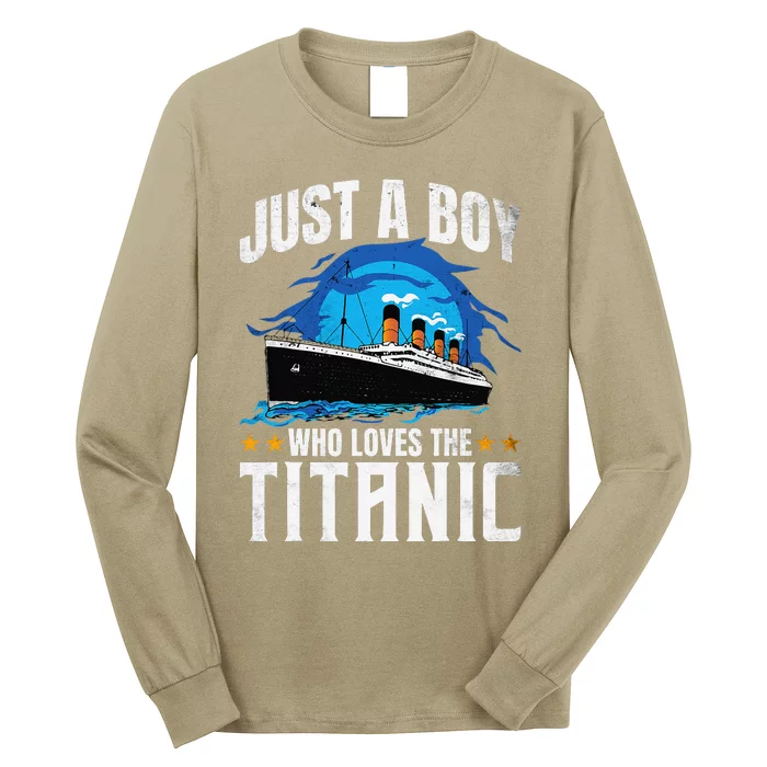 Who Just Love The Rms Titanic Long Sleeve Shirt