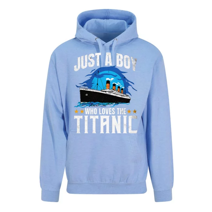 Who Just Love The Rms Titanic Unisex Surf Hoodie