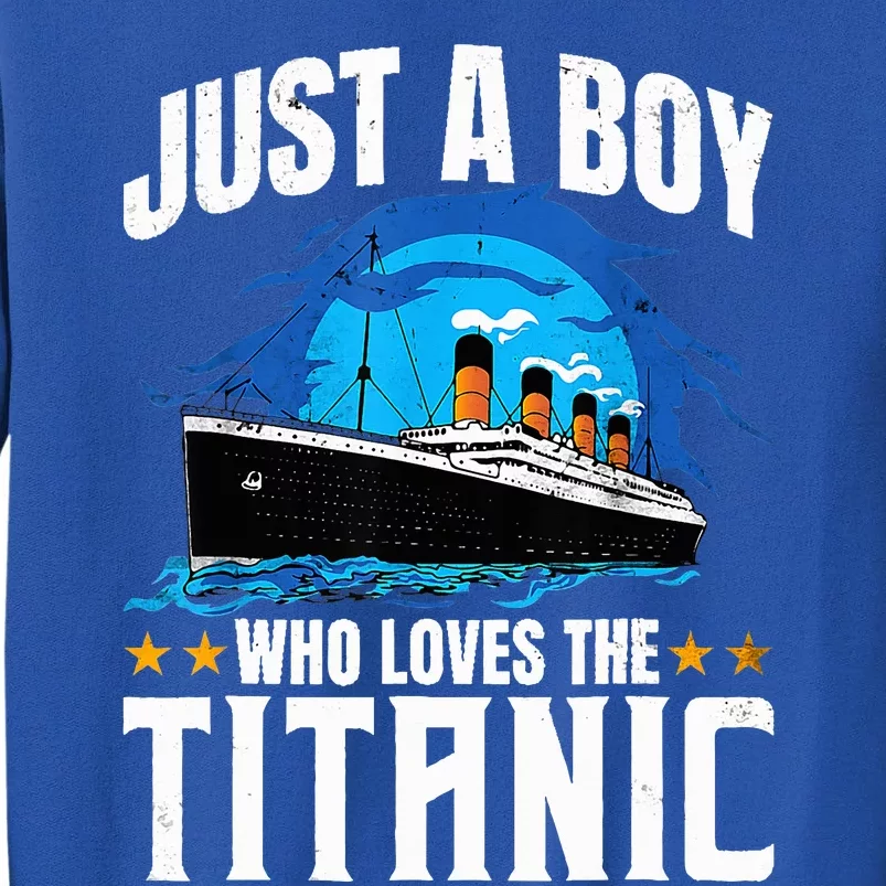 who just love the RMS Titanic Thanksgiving coustume Tall Sweatshirt