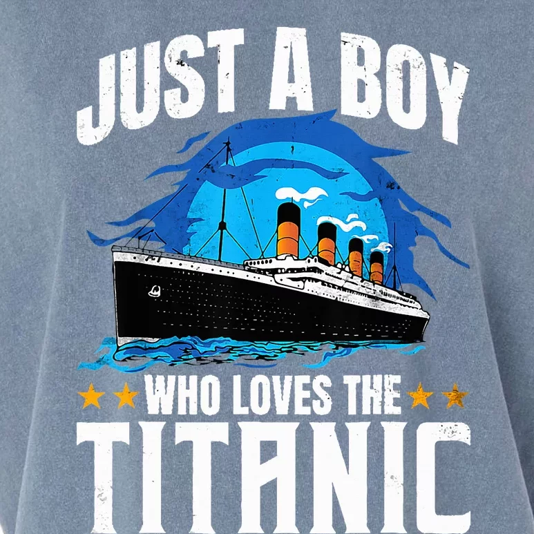 who just love the RMS Titanic Thanksgiving coustume Garment-Dyed Women's Muscle Tee