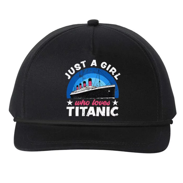 who just love the RMS Titanic Snapback Five-Panel Rope Hat