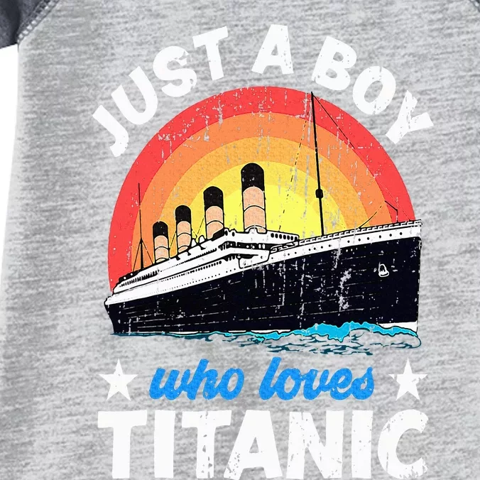 Who Just Love The Titanic Infant Baby Jersey Bodysuit