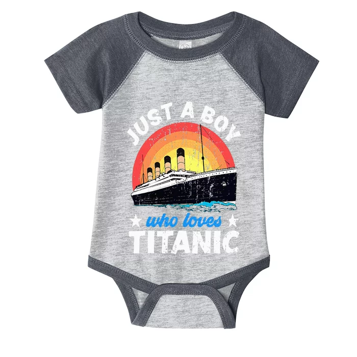 Who Just Love The Titanic Infant Baby Jersey Bodysuit