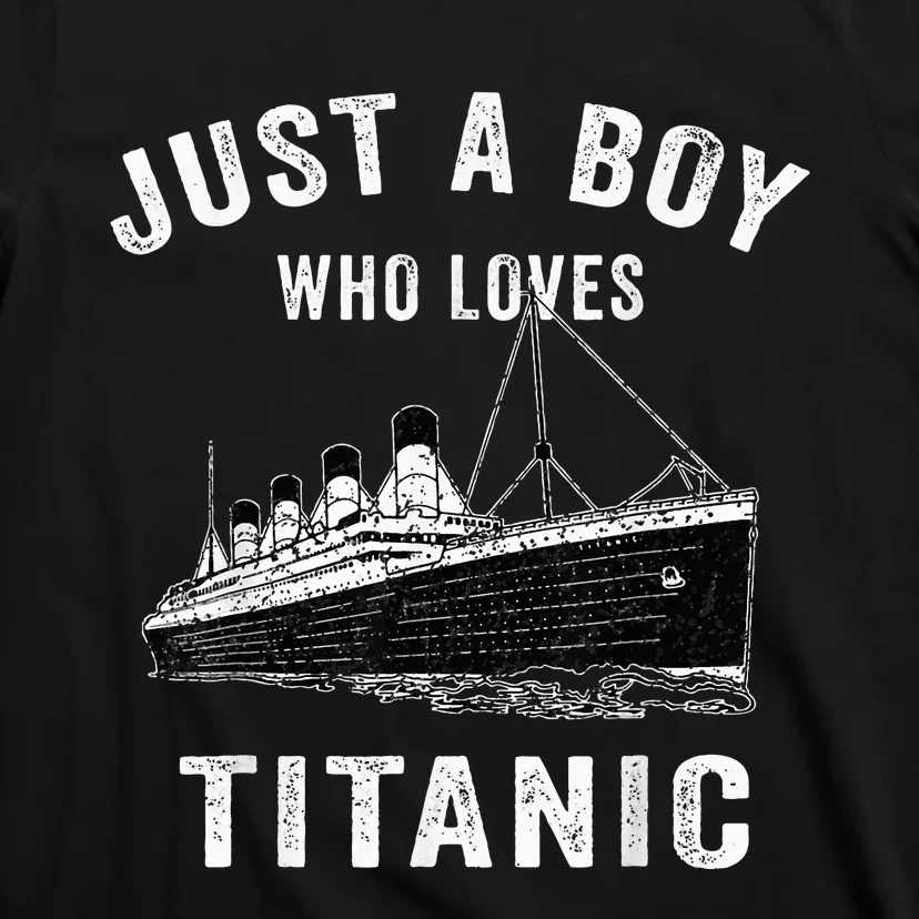 who just love the RMS Titanic T-Shirt