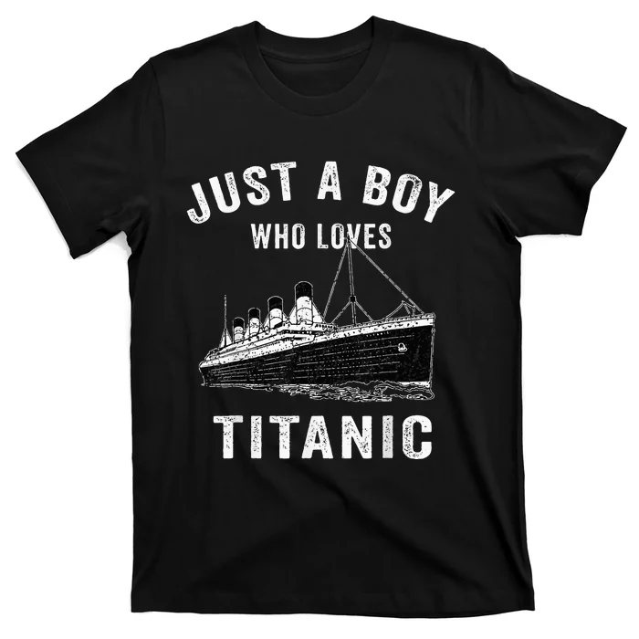 who just love the RMS Titanic T-Shirt