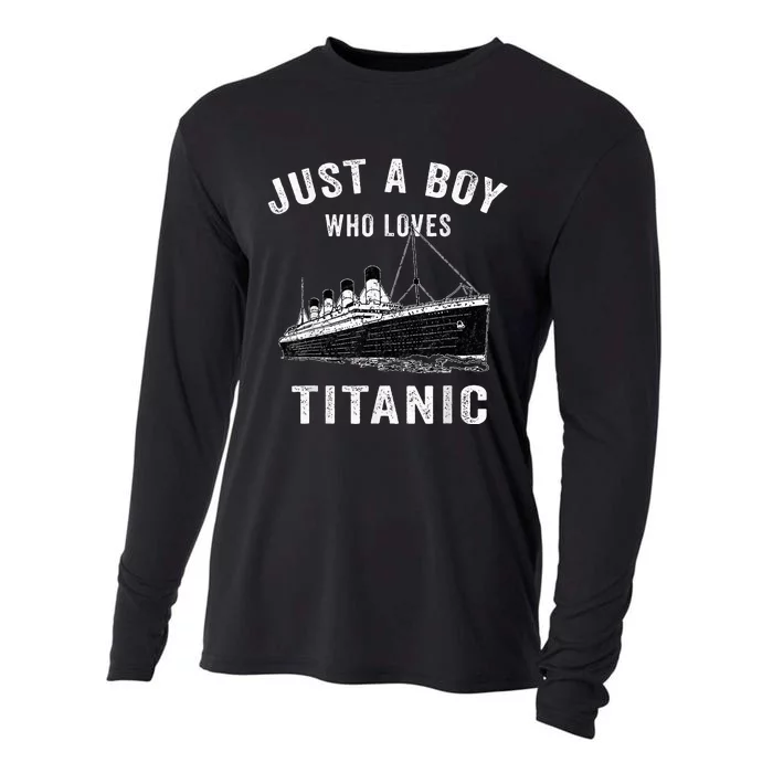 who just love the RMS Titanic Cooling Performance Long Sleeve Crew