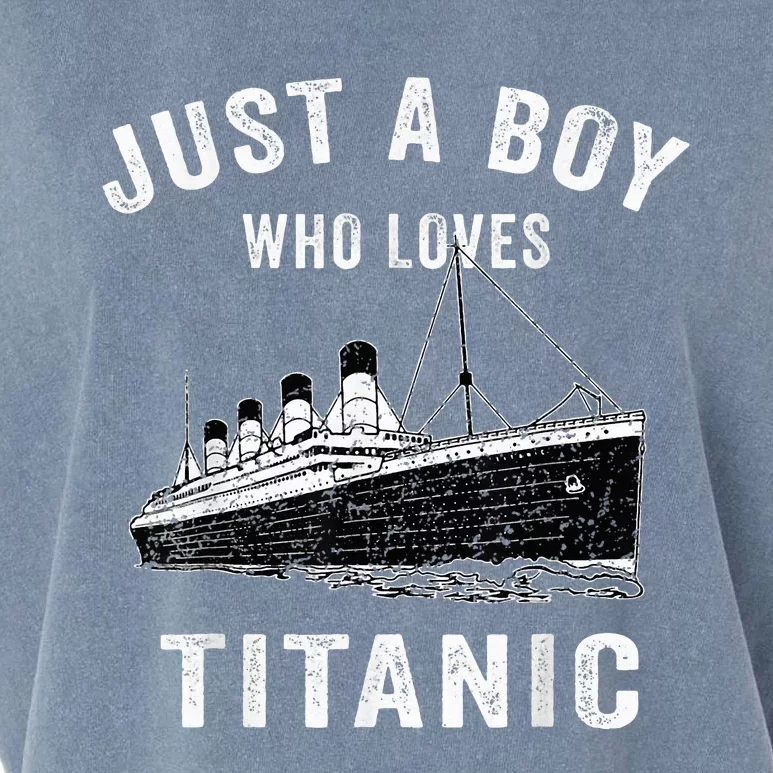 who just love the RMS Titanic Garment-Dyed Women's Muscle Tee