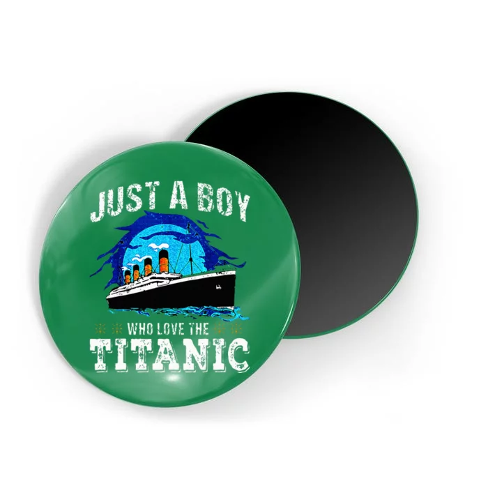 Who Just Love The Rms Titanic Thanksgiving Coustume Magnet