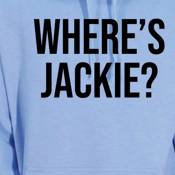 Where's Jackie Meme Unisex Surf Hoodie