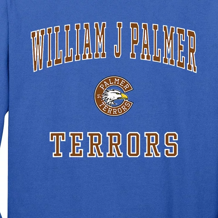 William J. Palmer High School Terrors Tall Long Sleeve T-Shirt