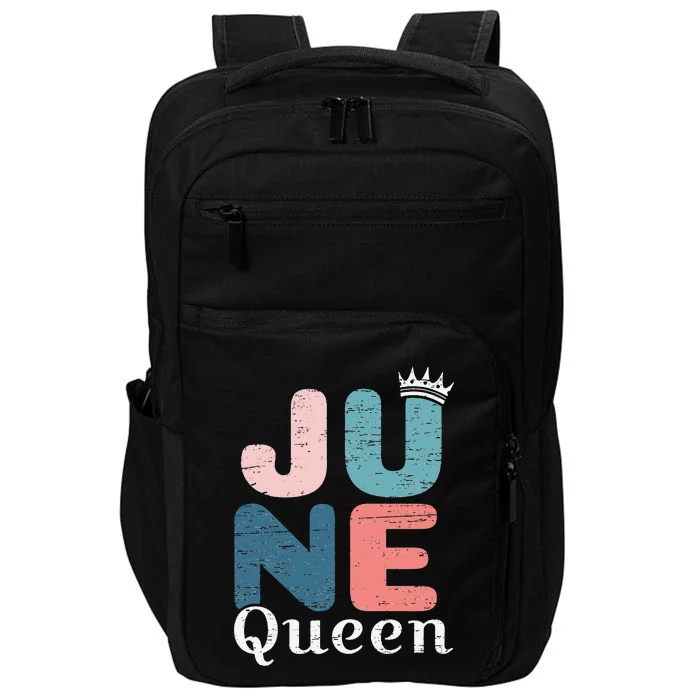 Wo June Queen birthday Impact Tech Backpack