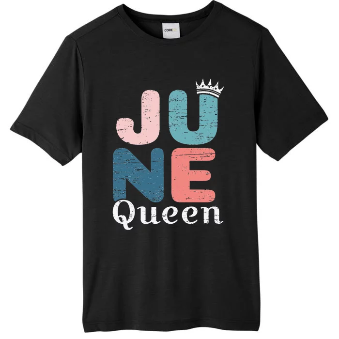 Wo June Queen birthday ChromaSoft Performance T-Shirt