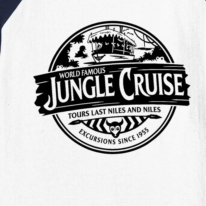 Wdw Journey To Rides Cruise And Attractions Jungle Baseball Sleeve Shirt