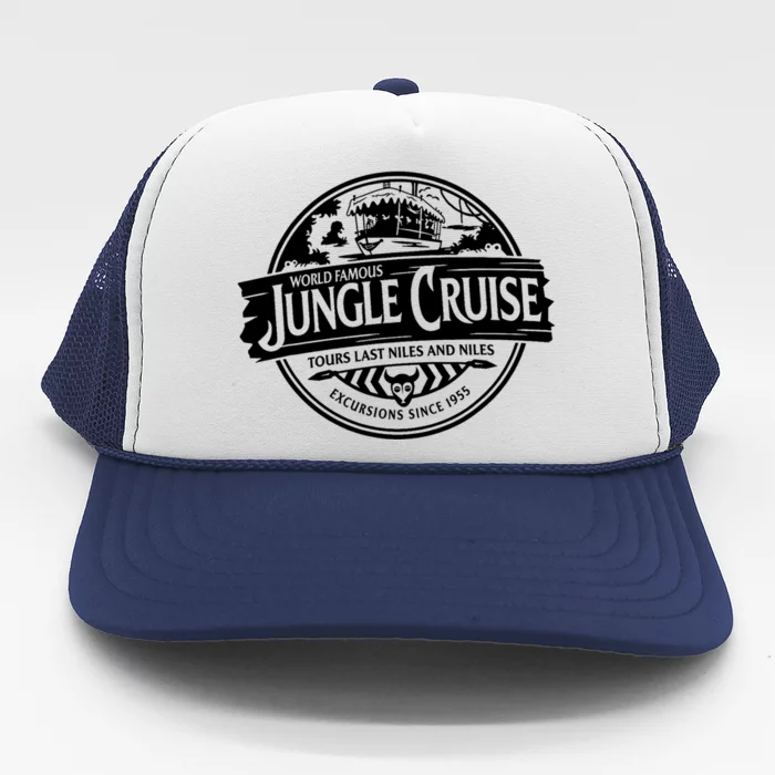 Wdw Journey To Rides Cruise And Attractions Jungle Trucker Hat