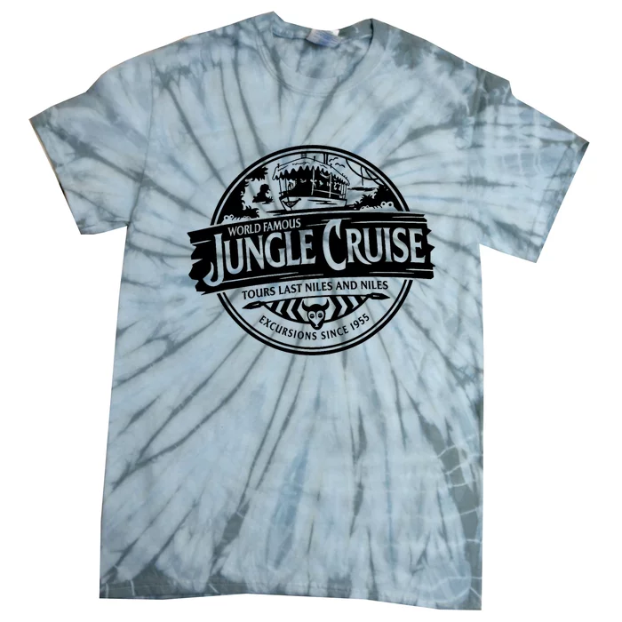 Wdw Journey To Rides Cruise And Attractions Jungle Tie-Dye T-Shirt