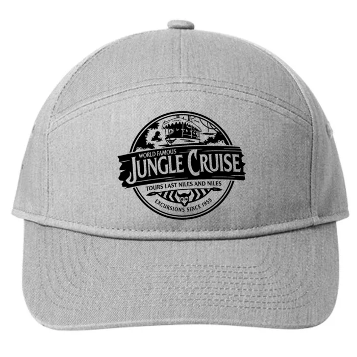 Wdw Journey To Rides Cruise And Attractions Jungle 7-Panel Snapback Hat