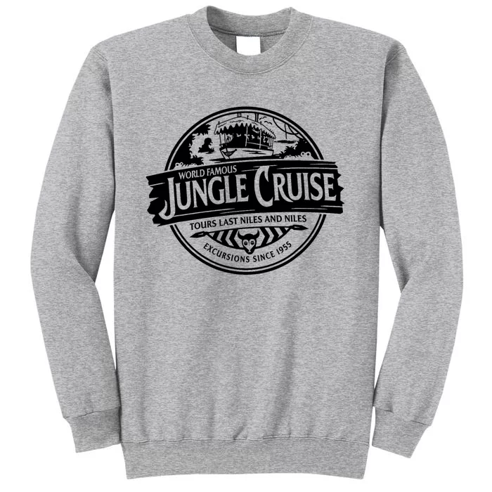 Wdw Journey To Rides Cruise And Attractions Jungle Tall Sweatshirt