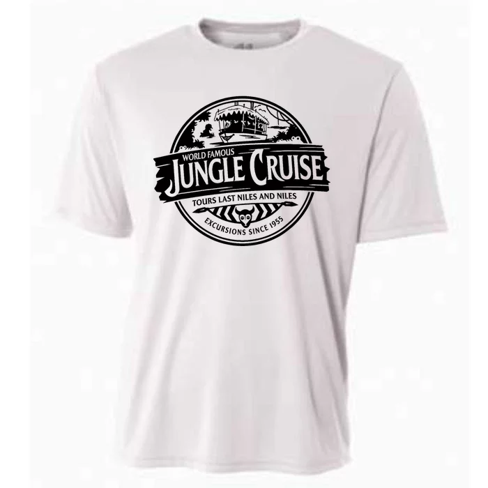 Wdw Journey To Rides Cruise And Attractions Jungle Cooling Performance Crew T-Shirt