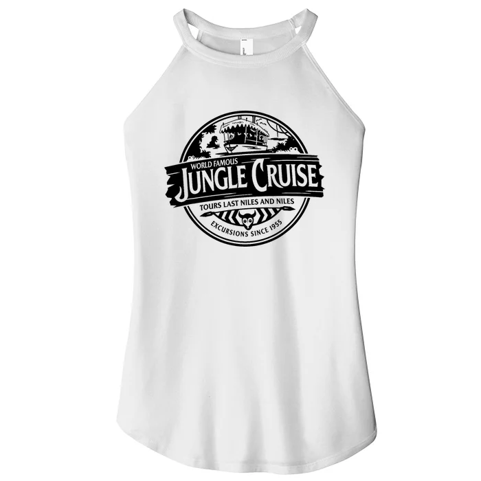 Wdw Journey To Rides Cruise And Attractions Jungle Women’s Perfect Tri Rocker Tank