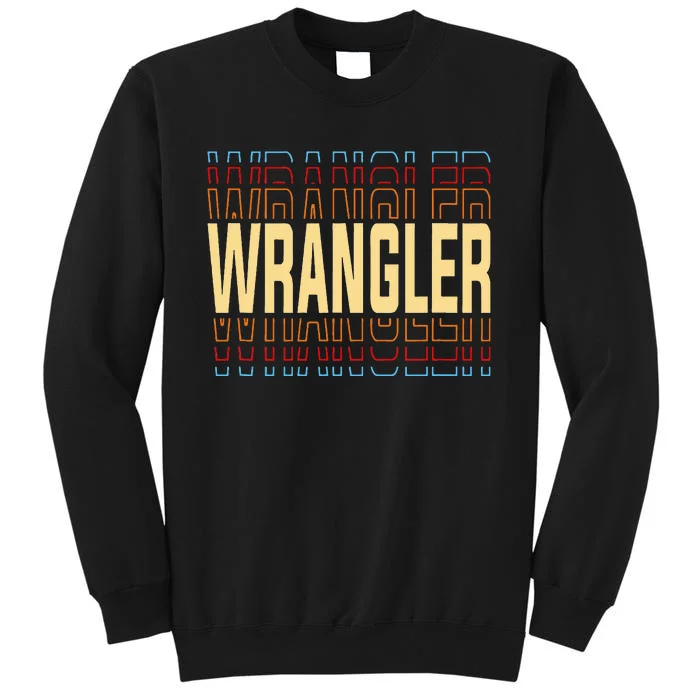 Wrangler Job Title Vintage Sweatshirt