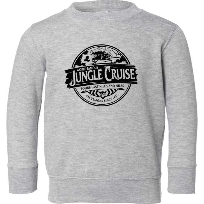 Wdw Journey To Rides Cruise And Attractions Jungle Toddler Sweatshirt