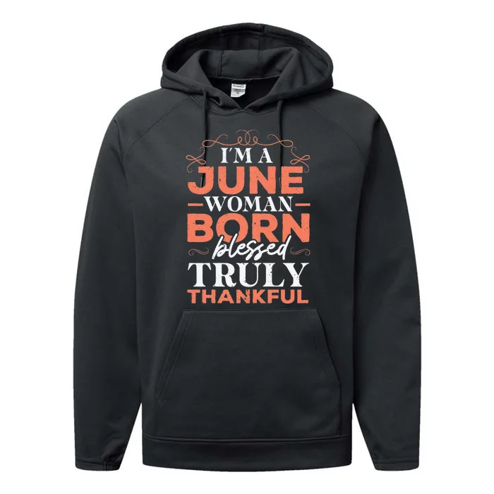 Wo June Wo Birthday Performance Fleece Hoodie