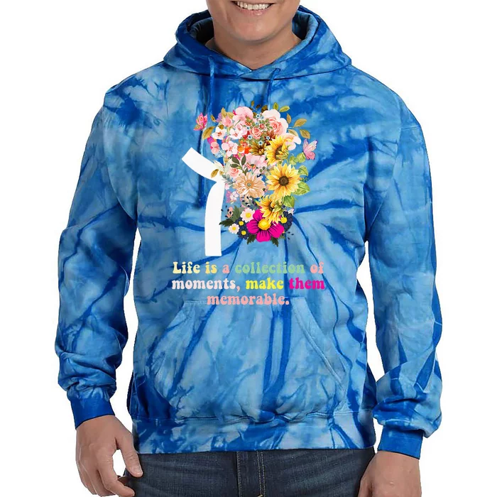 World Kidney Day Inspiring Quotes Kidney Care Flower Women Tie Dye Hoodie