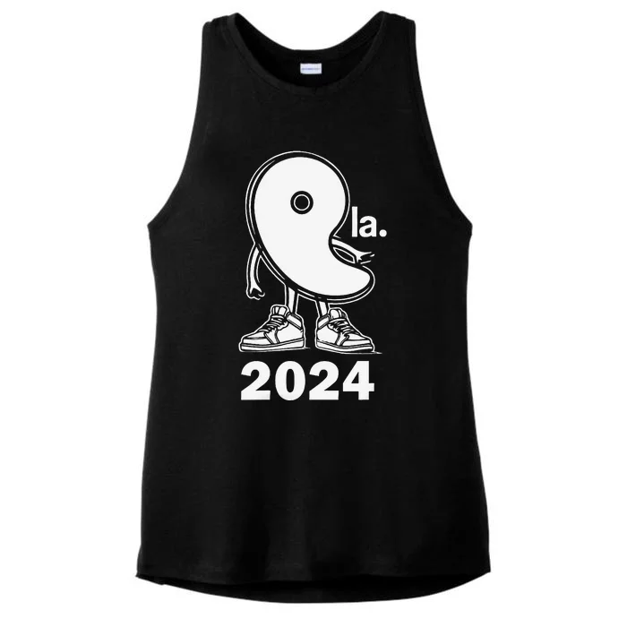 Women Kamala Harris 2024 For President Kamala Harris 2024gift Ladies Tri-Blend Wicking Tank