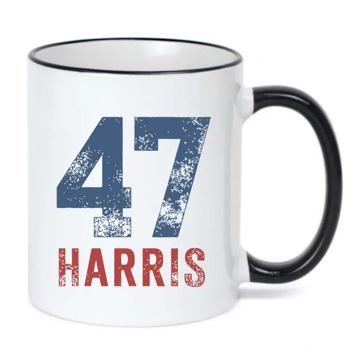 Women Kamala Harris 47 Black Color Changing Mug